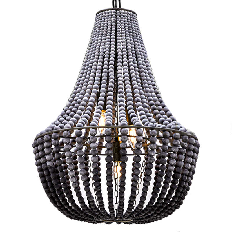 Люстра Chanteuse Chandelier Grey Серый Люстра Chanteuse Chandelier Grey Серый в Костроме | Loft Concept