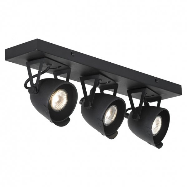 Спот Eye Spot Black 3 line Черный Спот Eye Spot Black 3 line Черный в Костроме | Loft Concept
