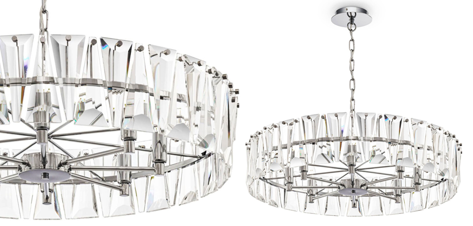 Люстра Ruby Crystal Chandelier Chrome 75 Люстра Ruby Crystal Chandelier Chrome 75 - Loft-Concept в Костроме