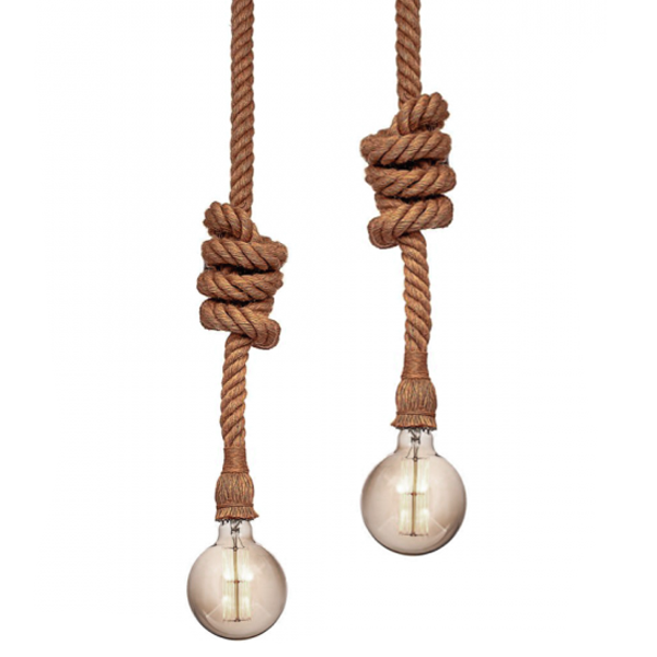 Подвесной светильник Marine Rope Knot Подвесной светильник Marine Rope Knot в Костроме | Loft Concept