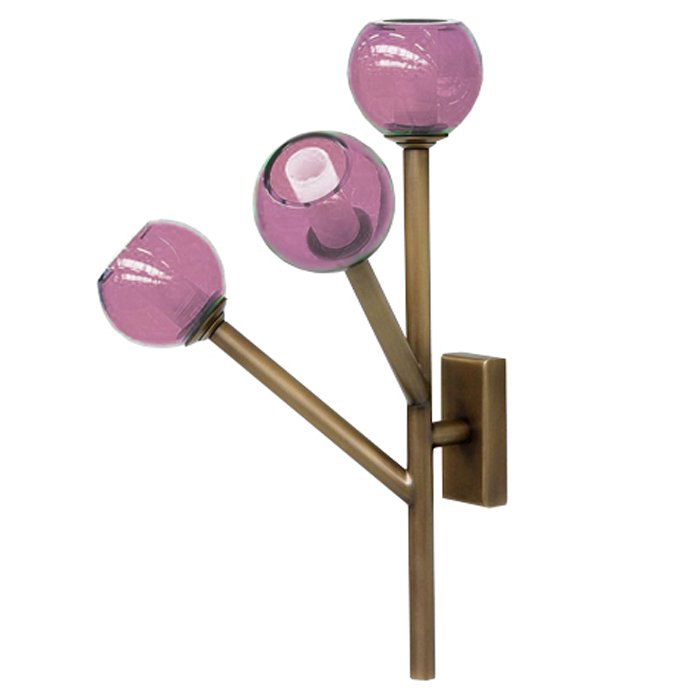 Бра Last Night Wall Lamp Pink Латунь Розовый (Rose) Бра Last Night Wall Lamp Pink Латунь Розовый (Rose) в Костроме | Loft Concept