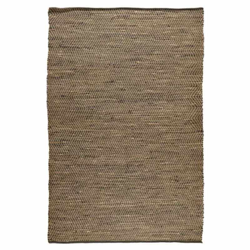 Ковер Calhoun Carpet 100% джут Коричневый Черный Ковер Calhoun Carpet 100% джут Коричневый Черный в Костроме | Loft Concept