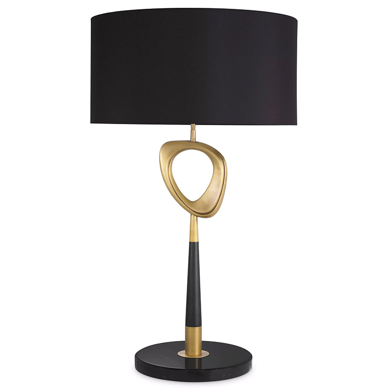 Настольная лампа Eichholtz Table Lamp Celine Латунь Черный Настольная лампа Eichholtz Table Lamp Celine Латунь Черный в Костроме | Loft Concept