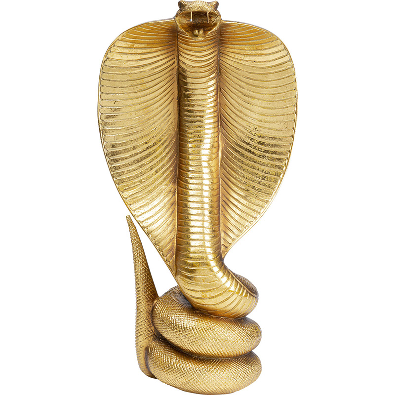 Статуэтка Golden Cobra II Золотой Статуэтка Golden Cobra II Золотой в Костроме | Loft Concept
