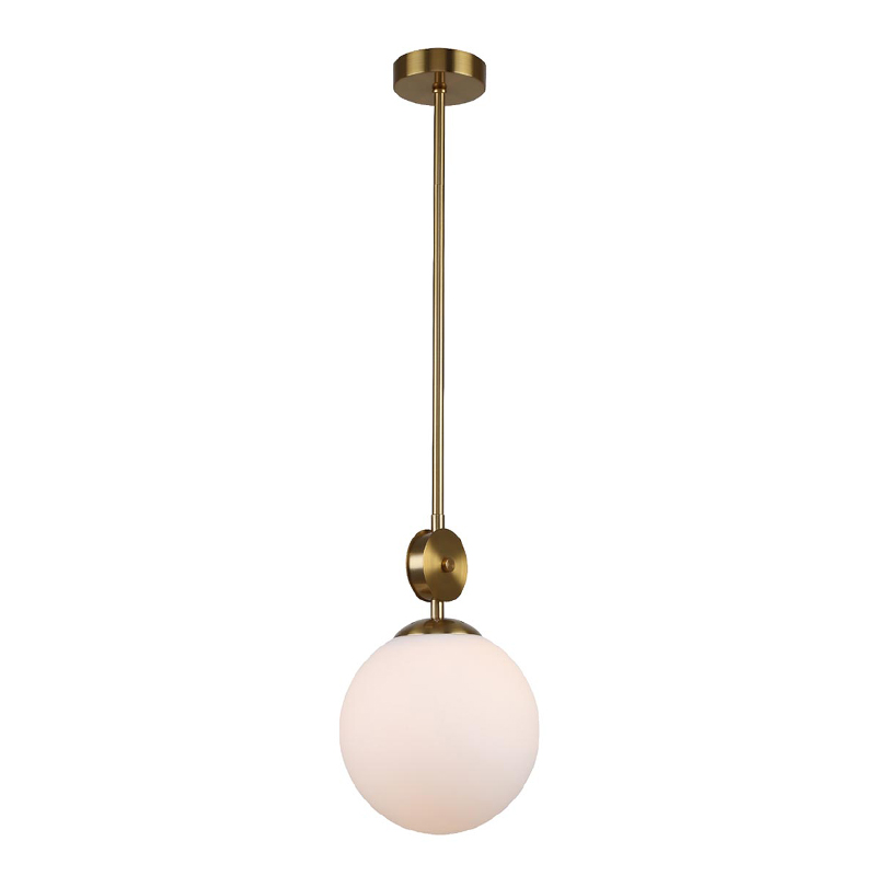 Подвесной светильник Kyran Bronze Hanging Lamp Бронза Белый Подвесной светильник Kyran Bronze Hanging Lamp Бронза Белый в Костроме | Loft Concept