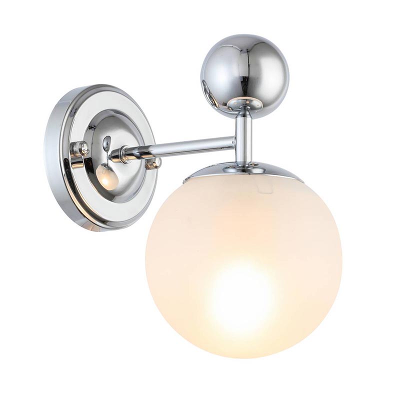 Бра Demian Chrome Wall Lamp Хром Бра Demian Chrome Wall Lamp Хром в Костроме | Loft Concept