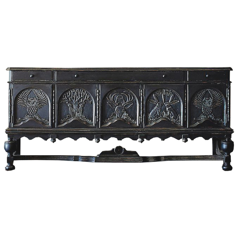 Комод Handcarved Menagerie Buffet Коричневый Комод Handcarved Menagerie Buffet Коричневый в Костроме | Loft Concept