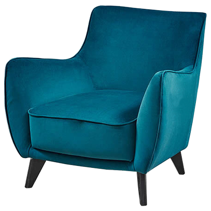 Кресло Shore Chair Бирюзовый Коричневый Кресло Shore Chair Бирюзовый Коричневый в Костроме | Loft Concept