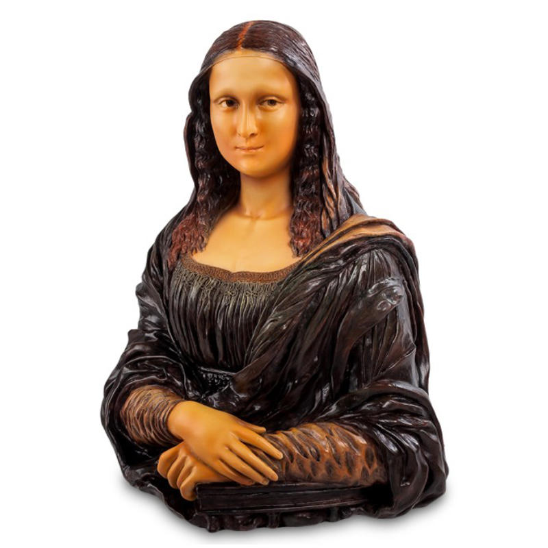 Статуэтка Mona Lisa Коричневый Бежевый Статуэтка Mona Lisa Коричневый Бежевый в Костроме | Loft Concept