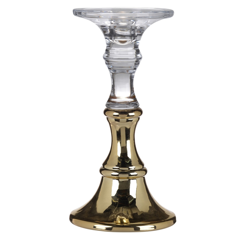 Подсвечник Eugenie Candlestick 24 Глянцевое золото Подсвечник Eugenie Candlestick 24 Глянцевое золото в Костроме | Loft Concept