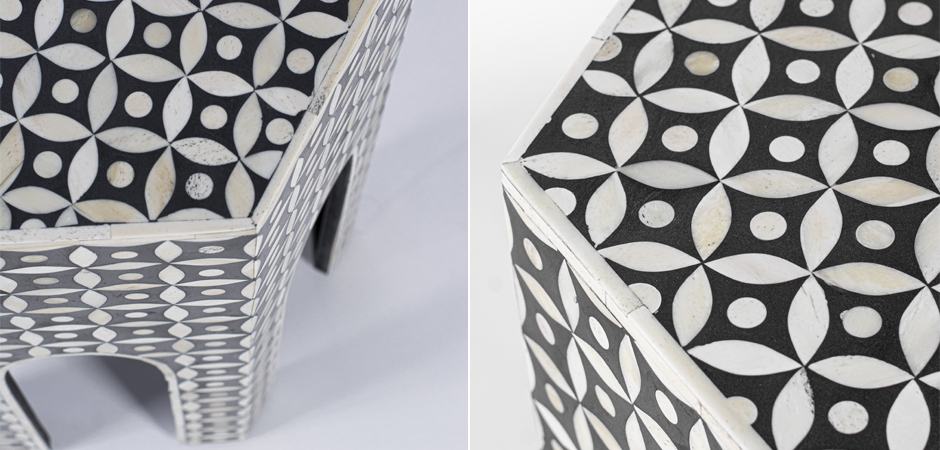 Столик BONE INLAY ARCHES TABLE Столик BONE INLAY ARCHES TABLE - Loft-Concept в Костроме
