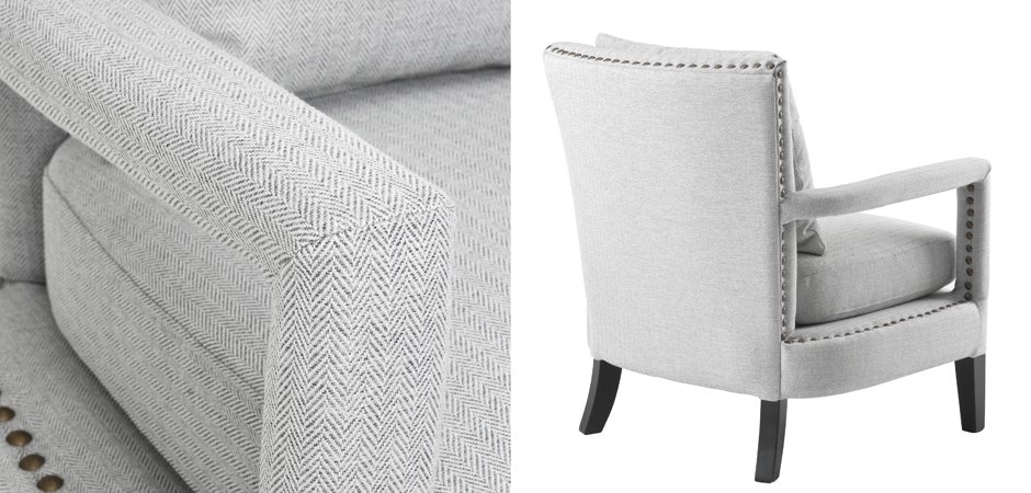 Кресло Eichholtz Chair Gregory Light Grey Кресло Eichholtz Chair Gregory Light Grey - Loft-Concept в Костроме