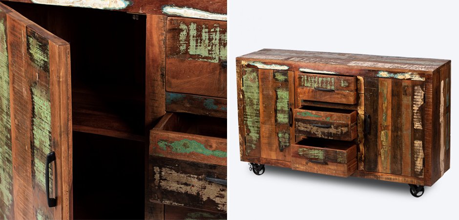 Комод Antique Wood Light Комод Antique Wood Light - Loft-Concept в Костроме