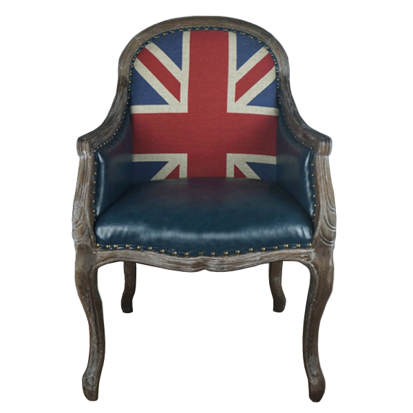Кресло Bergere Union Jack Pattern II Кресло Bergere Union Jack Pattern II в Костроме | Loft Concept