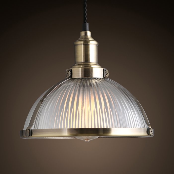 Люстра Retrica Glass Pendant Латунь Античная полированная Люстра Retrica Glass Pendant Латунь Античная полированная в Костроме | Loft Concept