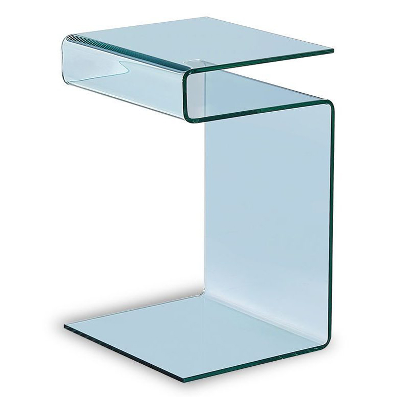 Приставной стол Harper Side Table Прозрачное Стекло Приставной стол Harper Side Table Прозрачное Стекло в Костроме | Loft Concept