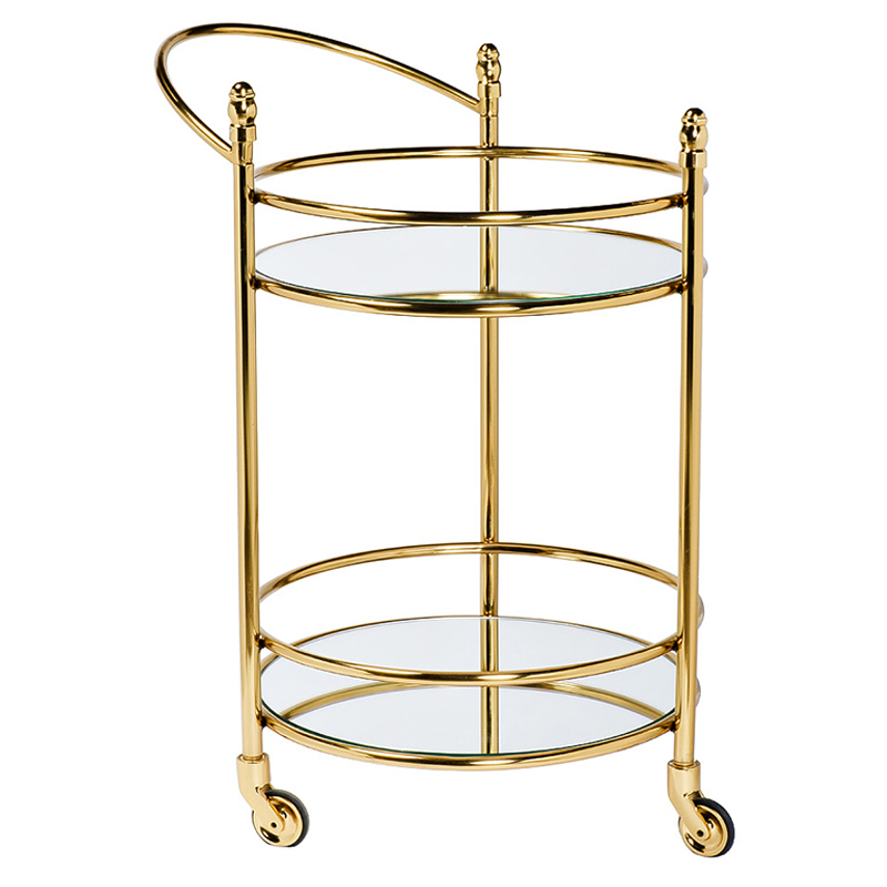 Приставной стол Elsbet Side Table Глянцевое золото Приставной стол Elsbet Side Table Глянцевое золото в Костроме | Loft Concept