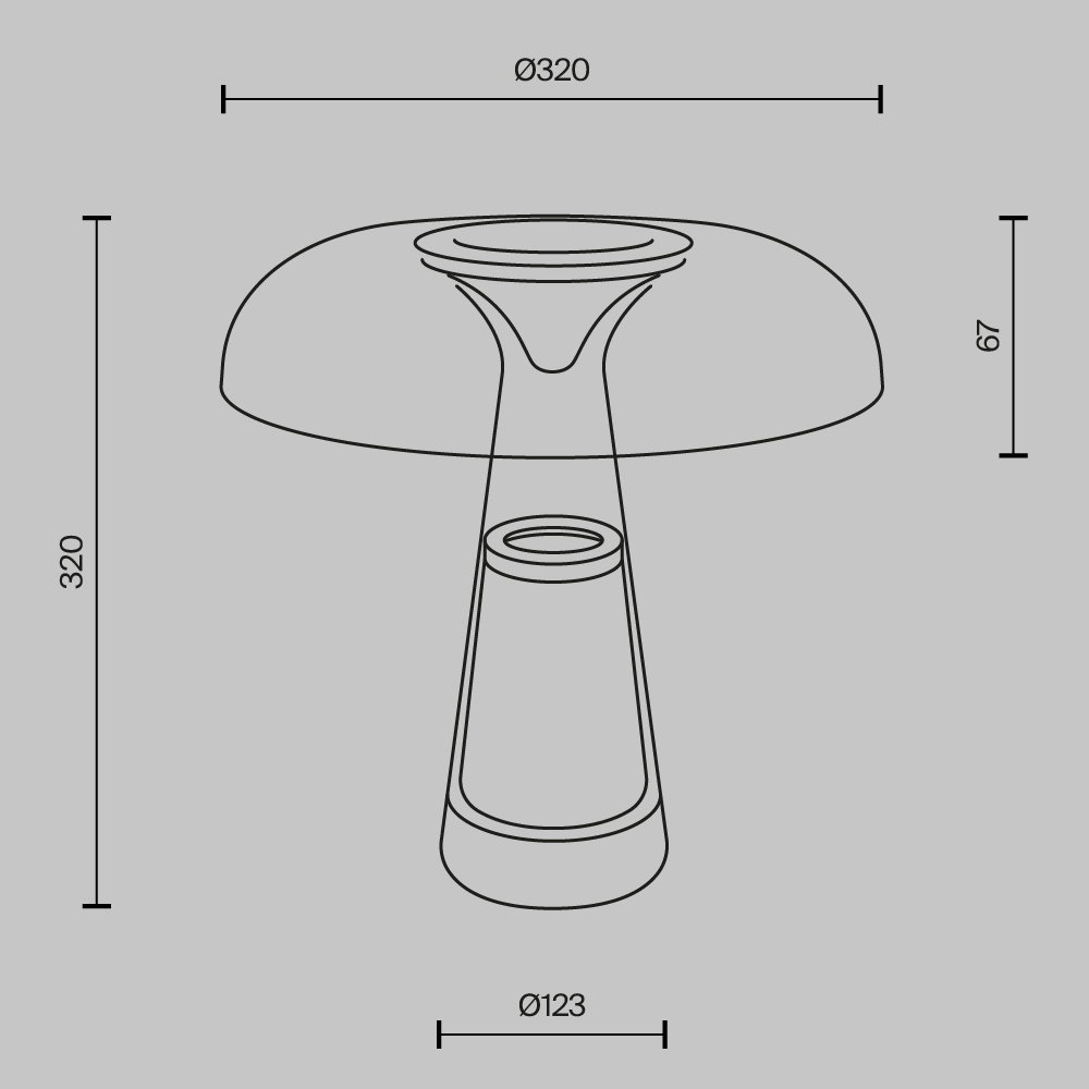 Настольный светильник Artefact 2700-4000К 8Вт в Костроме