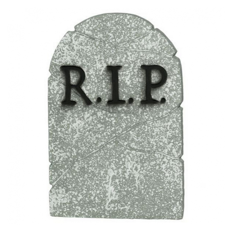 Аксессуар HALLOWEEN R.I.P. Серый (Gray) Черный Аксессуар HALLOWEEN R.I.P. Серый (Gray) Черный в Костроме | Loft Concept
