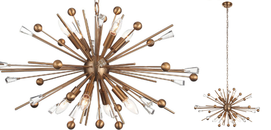 Люстра Спутник GIANT SPUTNIK Chandelier Copper Люстра Спутник GIANT SPUTNIK Chandelier Copper - Loft-Concept в Костроме