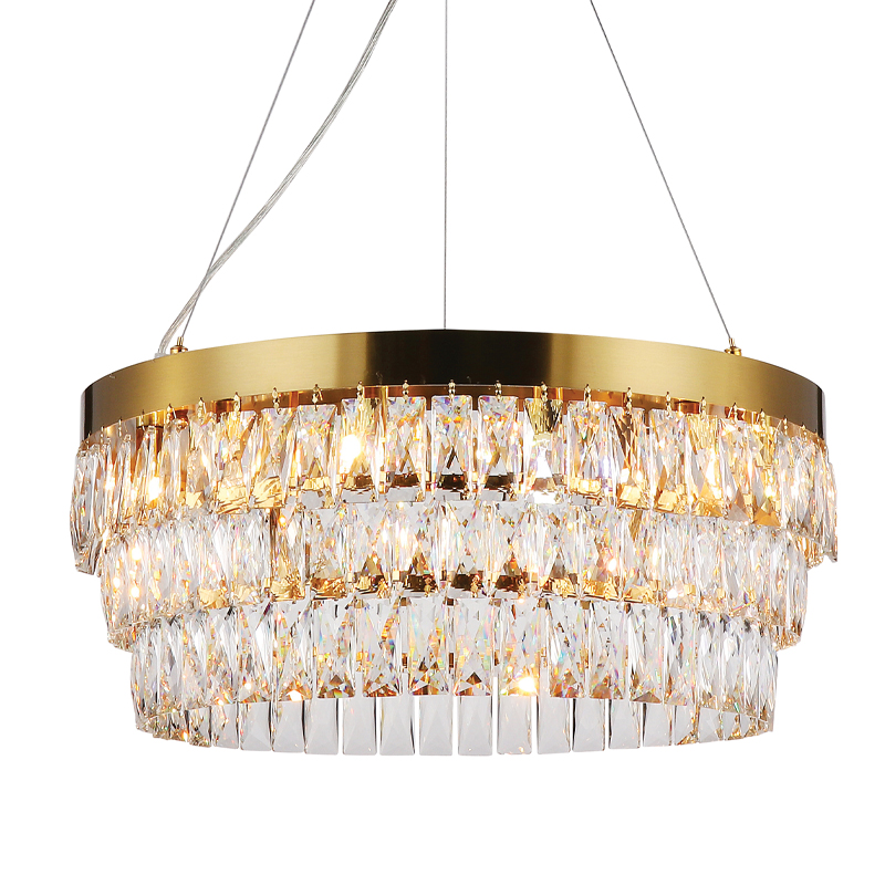 Люстра Lunet Chandelier 60 Глянцевое золото Прозрачный Люстра Lunet Chandelier 60 Глянцевое золото Прозрачный в Костроме | Loft Concept