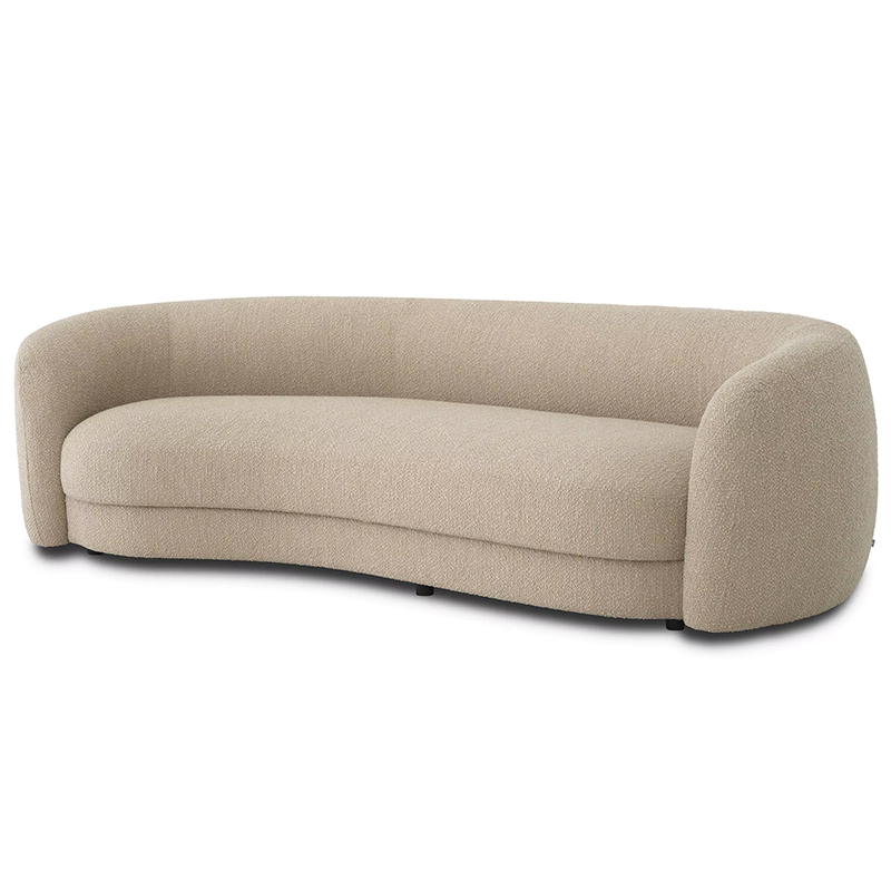 Диван Eichholtz Sofa Blaine Sand Boucle Песочный Диван Eichholtz Sofa Blaine Sand Boucle Песочный в Костроме | Loft Concept