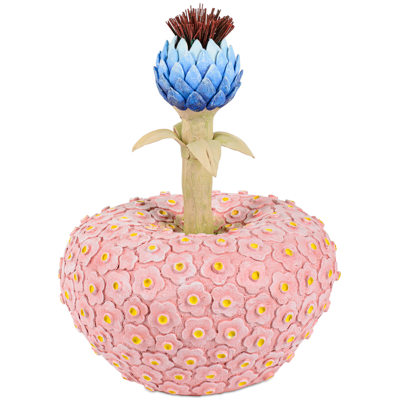 Статуэтка тропический фрукт Tropical Fruit pink Розовый Бежевый Светло-синий Статуэтка тропический фрукт Tropical Fruit pink Розовый Бежевый Светло-синий в Костроме | Loft Concept