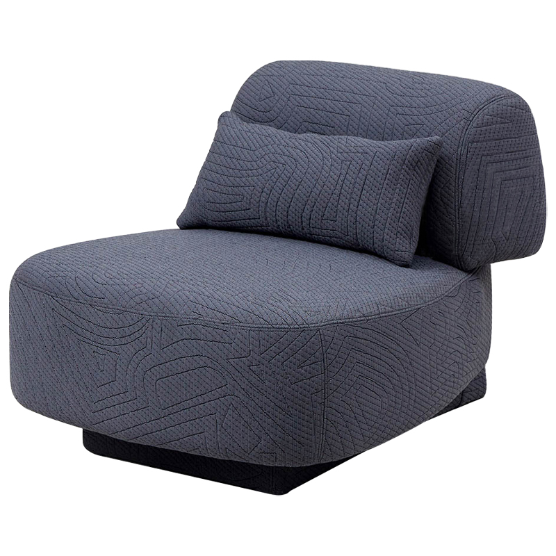 Кресло Bates Grey Armchair Серый Кресло Bates Grey Armchair Серый в Костроме | Loft Concept