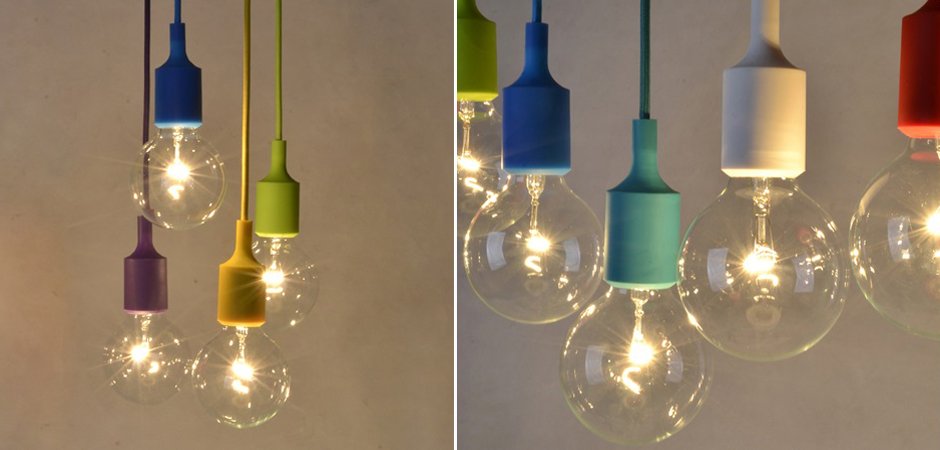 Подвесной светильник Muuto E27 Color - Loft-Concept в Костроме