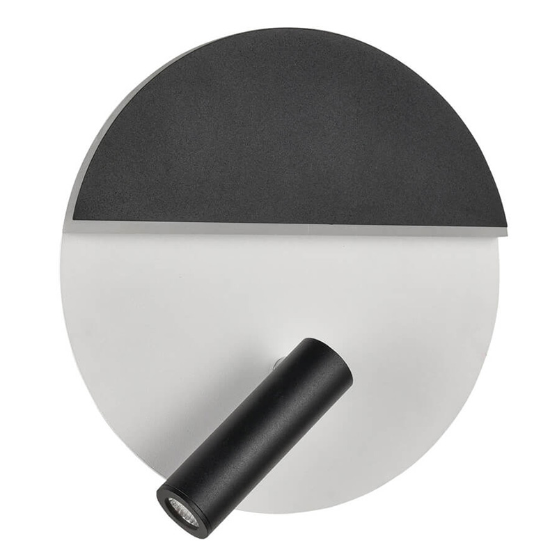 Бра Shon White Black Wall Lamp Белый Черный Бра Shon White Black Wall Lamp Белый Черный в Костроме | Loft Concept