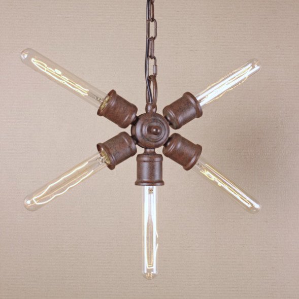 Люстра Loft Star Pendant Коричневый Люстра Loft Star Pendant Коричневый в Костроме | Loft Concept