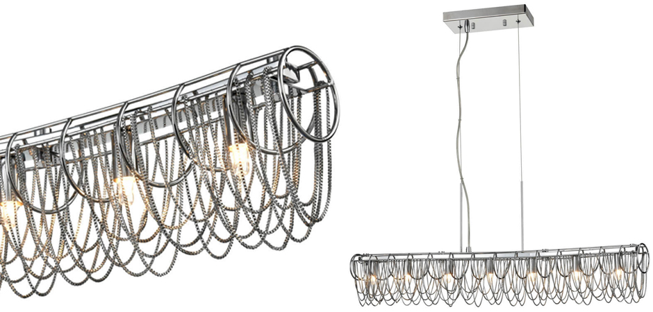 Люстра Spiral & Chains Chrome Люстра Spiral & Chains Chrome - Loft-Concept в Костроме