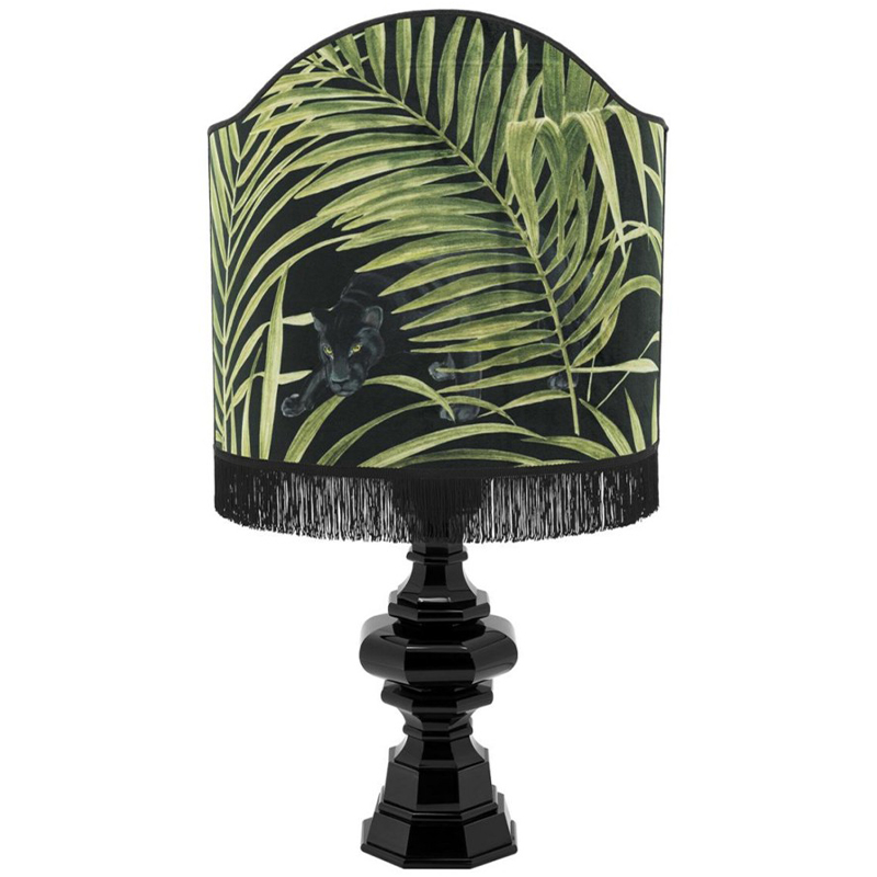 Настольная лампа Table Lamp Empire Scudo Black Green Черный Зеленый Настольная лампа Table Lamp Empire Scudo Black Green Черный Зеленый в Костроме | Loft Concept
