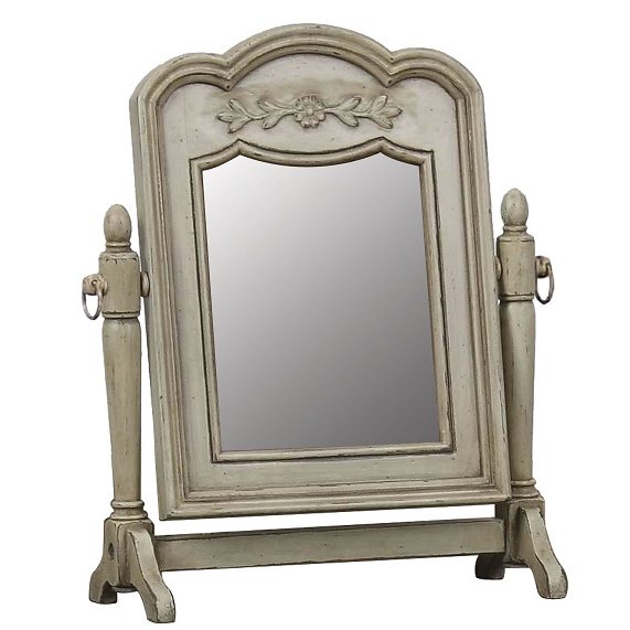 Зеркало настольное BUREAU MIROIR CHATEAU Бежево-серый Зеркало настольное BUREAU MIROIR CHATEAU Бежево-серый в Костроме | Loft Concept