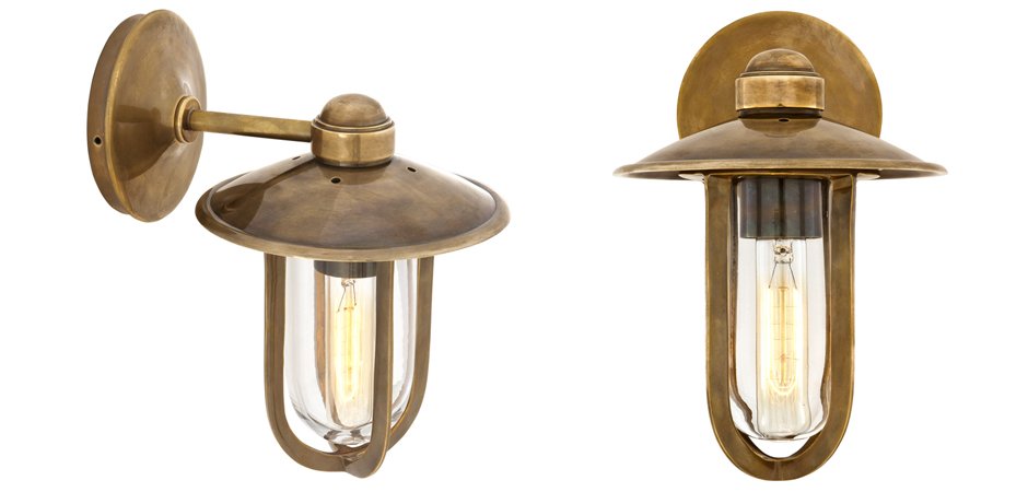 Бра Eichholtz Wall Lamp Seg Harbour Brass Бра Eichholtz Wall Lamp Seg Harbour Brass - Loft-Concept в Костроме