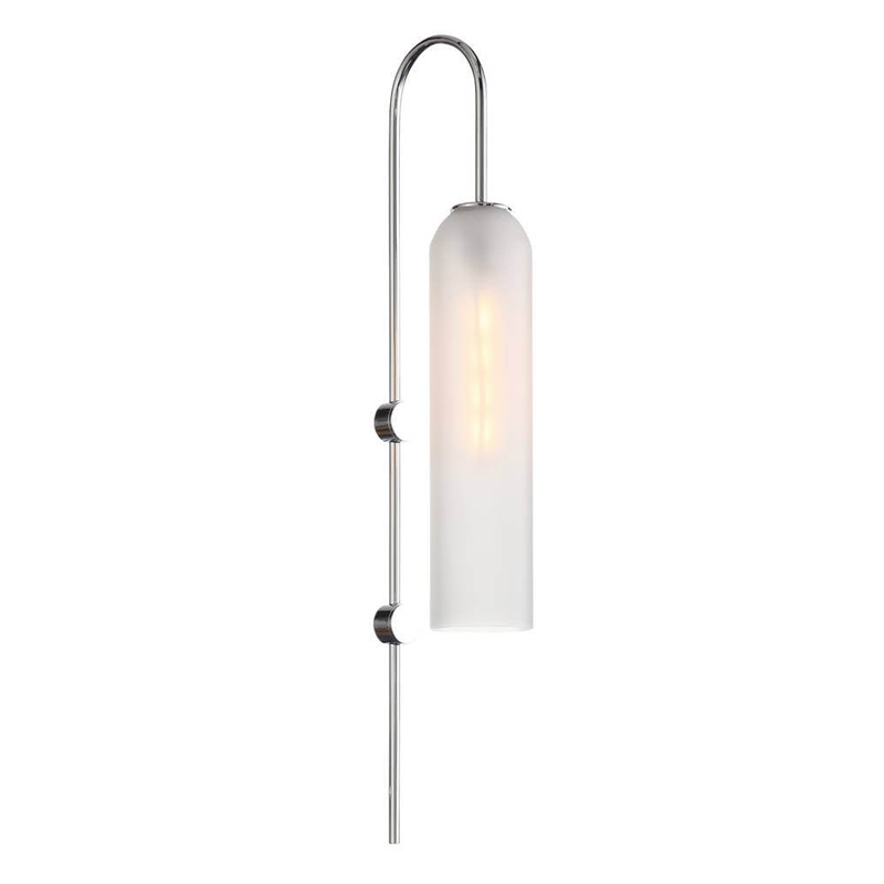 Бра ARTICOLO float Wall Sconce White Белый Хром Бра ARTICOLO float Wall Sconce White Белый Хром в Костроме | Loft Concept