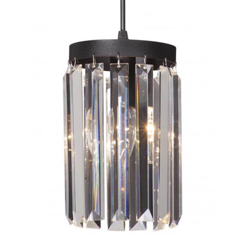 Светильник ODEON CLEAR GLASS Pendant lamp Прозрачное Стекло D 12 Черный матовый Прозрачное Стекло Светильник ODEON CLEAR GLASS Pendant lamp Прозрачное Стекло D 12 Черный матовый Прозрачное Стекло в Костроме | Loft Concept