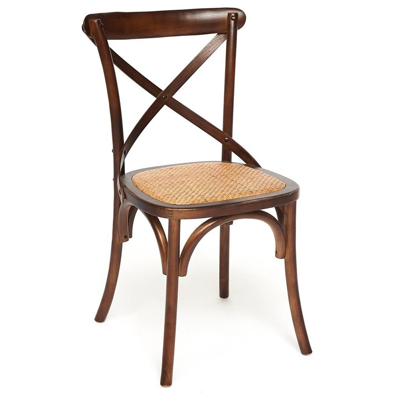Стул Chaise Provence en Bois noyer foncé тёмный орех Орех Бежевый Стул Chaise Provence en Bois noyer foncé тёмный орех Орех Бежевый в Костроме | Loft Concept