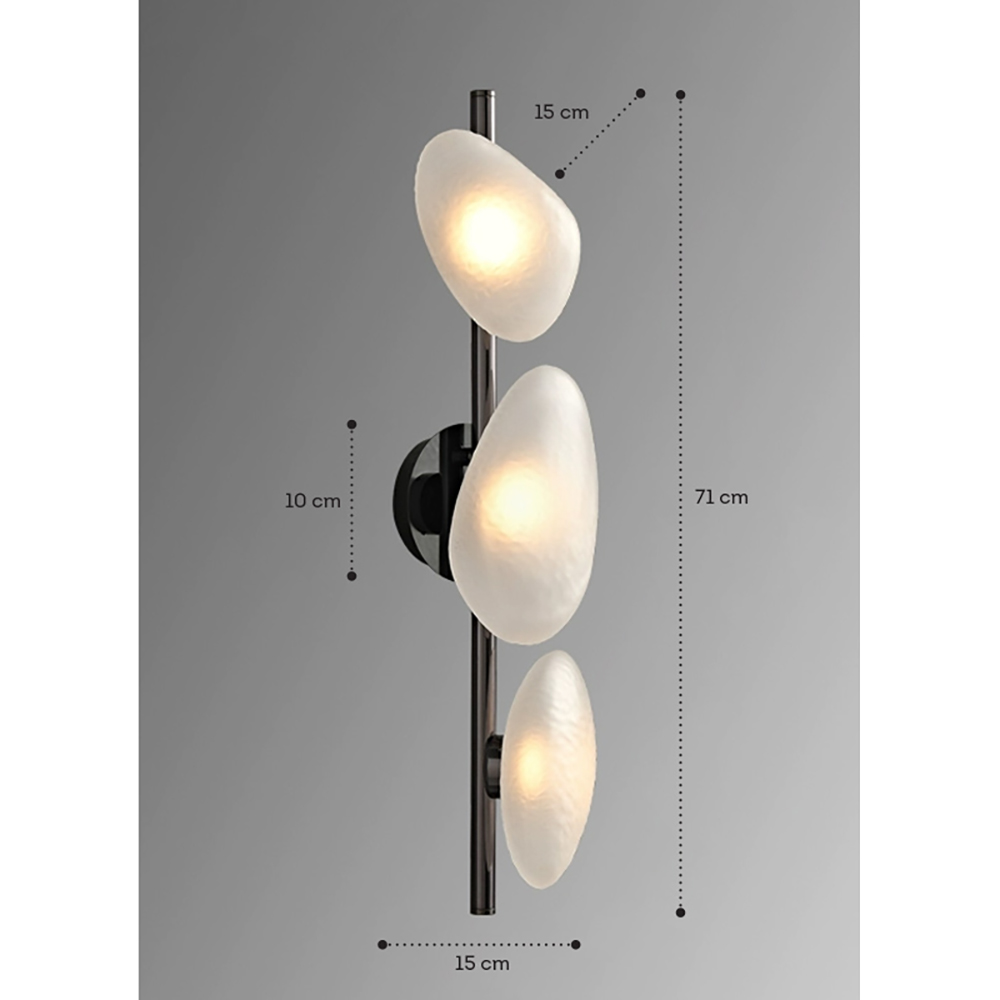 Бра LINDIS FROST LONG WALL 3 лампы Молочное стекло  в Костроме