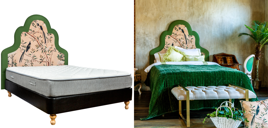 Изголовье для кровати Beige and Green Chinoiserie - Loft-Concept в Костроме