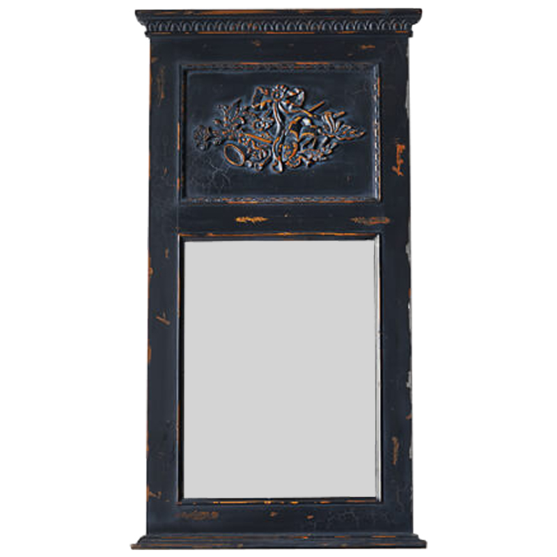 Зеркало Appel Mirror Black Винтажный черный Зеркало Appel Mirror Black Винтажный черный в Костроме | Loft Concept