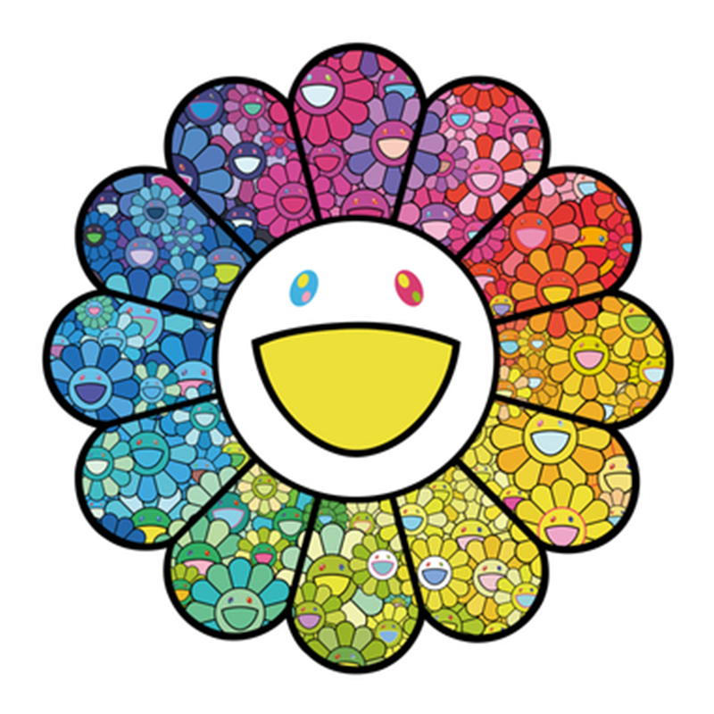 Takashi Murakami Арт-объект на стену Смеющийся Цветок большой Мульти Takashi Murakami Арт-объект на стену Смеющийся Цветок большой Мульти в Костроме | Loft Concept