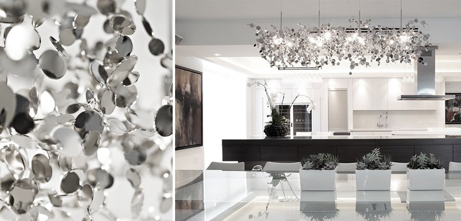 Люстра Terzani Argent Suspension Linear Люстра Terzani Argent Suspension Linear - Loft-Concept в Костроме