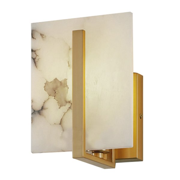 Бра Marble square Wall Lamp Латунь Бра Marble square Wall Lamp Латунь в Костроме | Loft Concept