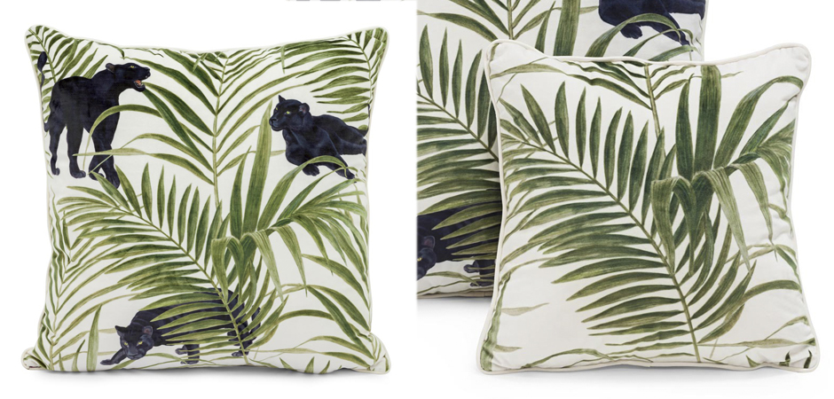 Комплект подушек SET PILLOW ABHIKA white-green Комплект подушек SET PILLOW ABHIKA white-green - Loft-Concept в Костроме