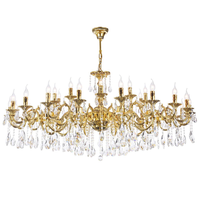 Люстра Stephanie Chandelier 154 Золотой Люстра Stephanie Chandelier 154 Золотой в Костроме | Loft Concept