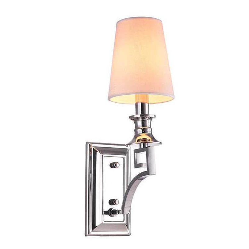 Бра Art Lamp Beige nickel Бежевый Никель Сатин Бра Art Lamp Beige nickel Бежевый Никель Сатин в Костроме | Loft Concept
