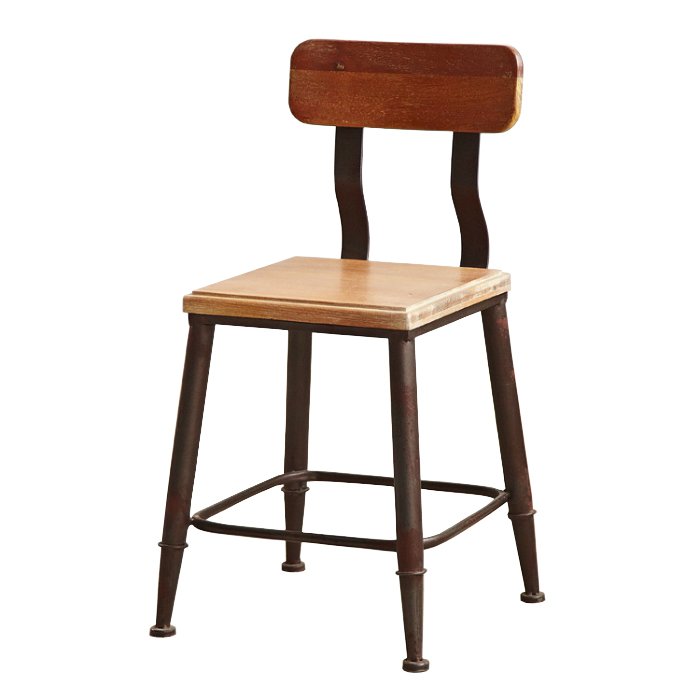 Cтул Loft Wooden mini Белый дуб Коричневый Cтул Loft Wooden mini Белый дуб Коричневый в Костроме | Loft Concept
