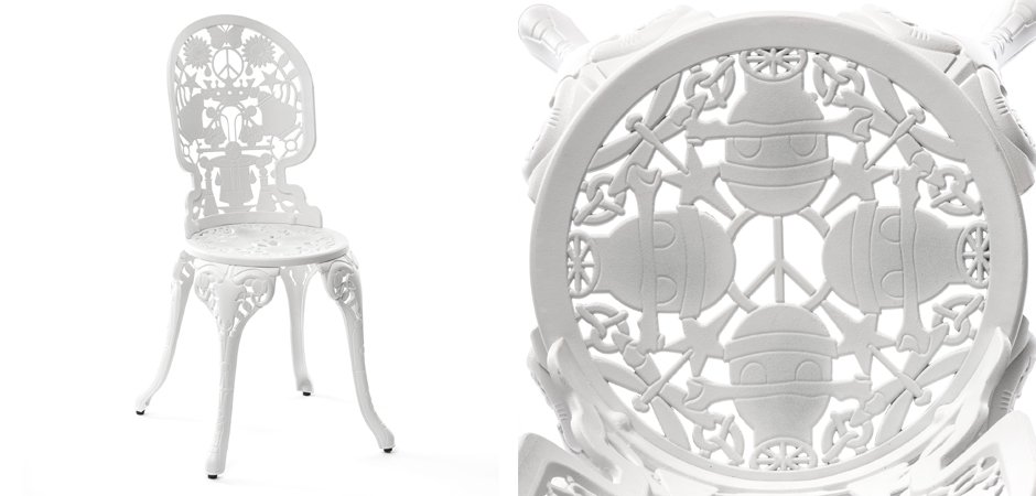 Стул Seletti Industry Collection ALUMINIUM CHAIR – WHITE Стул Seletti Industry Collection ALUMINIUM CHAIR – WHITE - Loft-Concept в Костроме