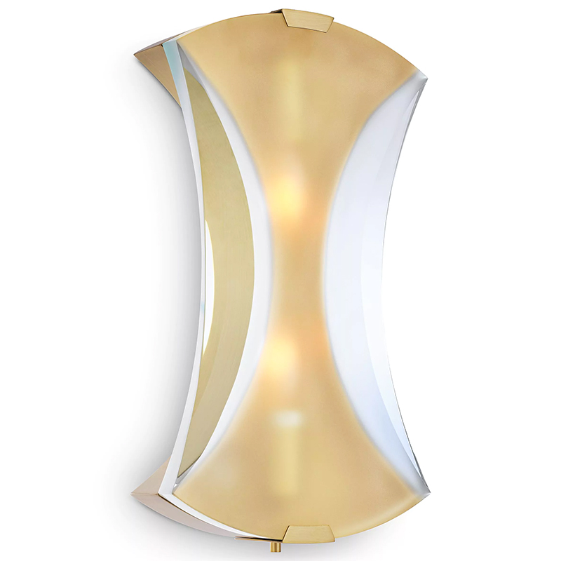 Бра Eichholtz Wall Lamp Virgil Латунь Бежевый Бра Eichholtz Wall Lamp Virgil Латунь Бежевый в Костроме | Loft Concept